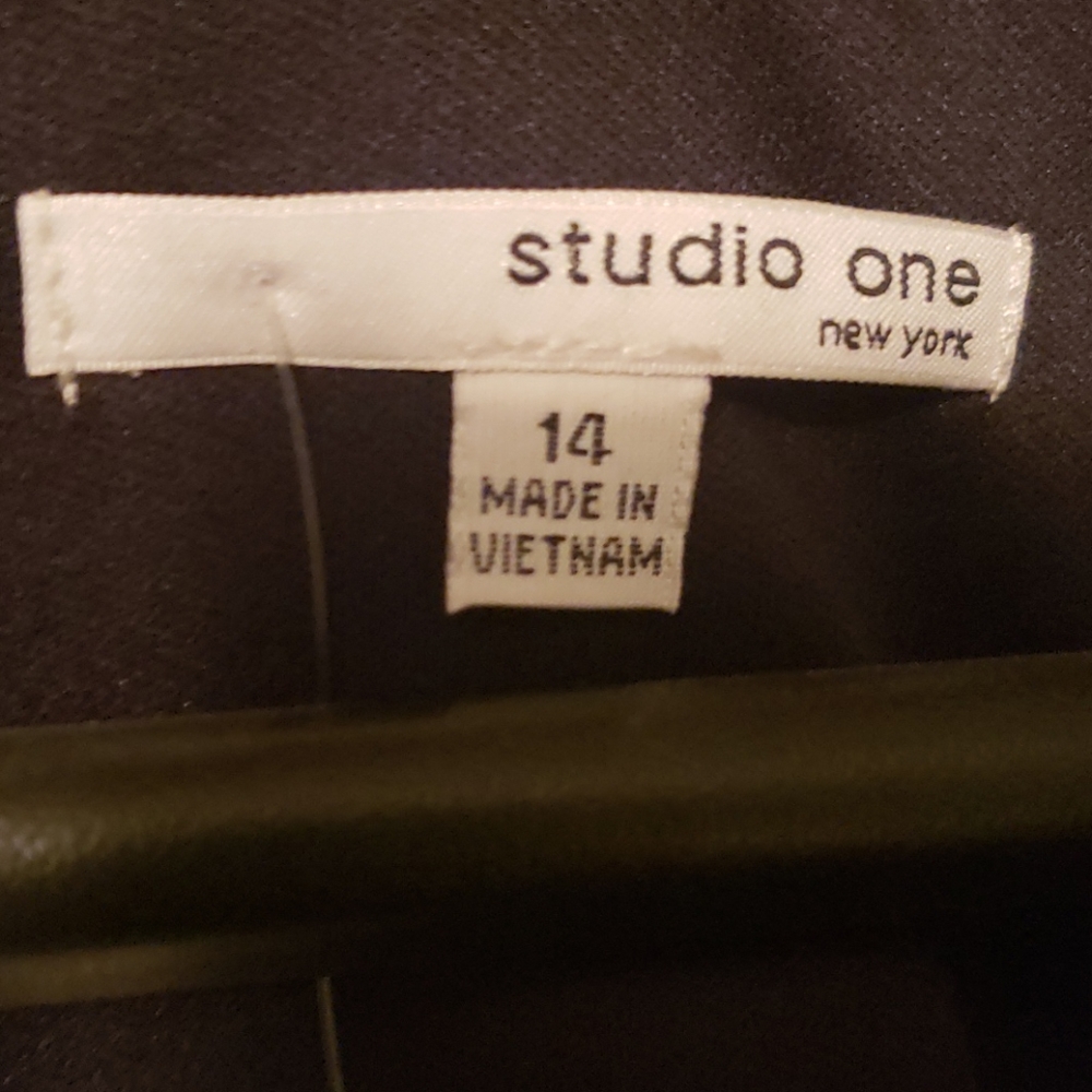 Studio One Leopard Print Fit & Flare Dress - Picture 5 of 5